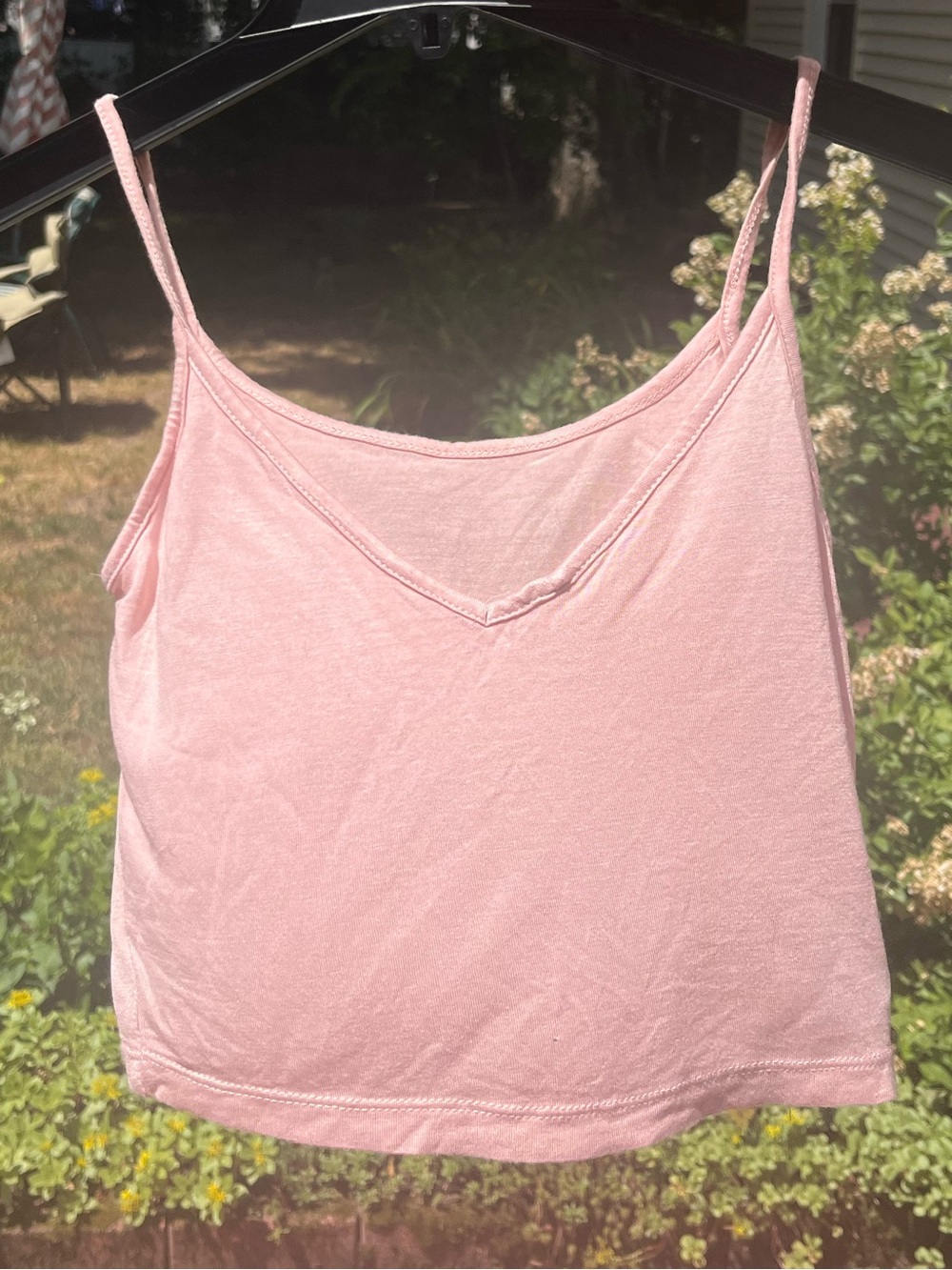 Pink Women's Spaghetti Strap Tank Top Size XS/S